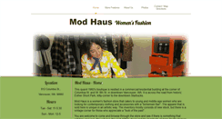 Desktop Screenshot of modhaus.biz