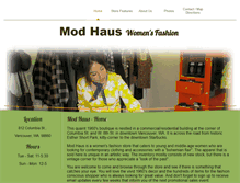 Tablet Screenshot of modhaus.biz